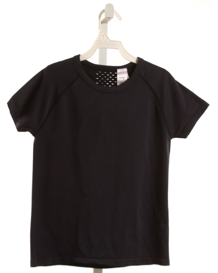 ZELLA GIRL  NAVY    KNIT SS SHIRT