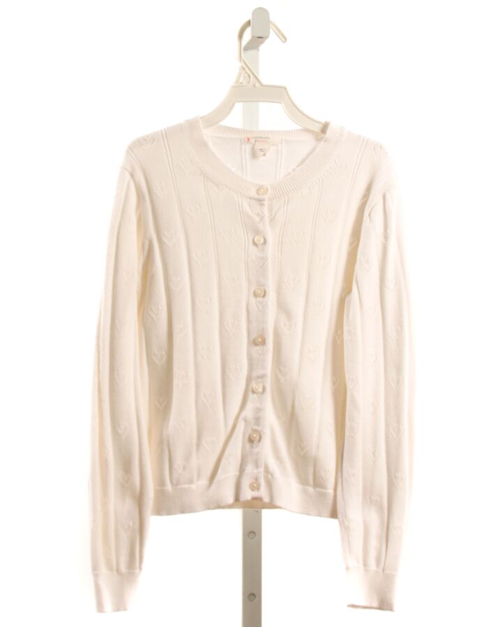 CREWCUTS  CREAM KNIT   CARDIGAN