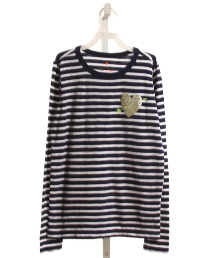 CREWCUTS  BLUE KNIT   KNIT LS SHIRT