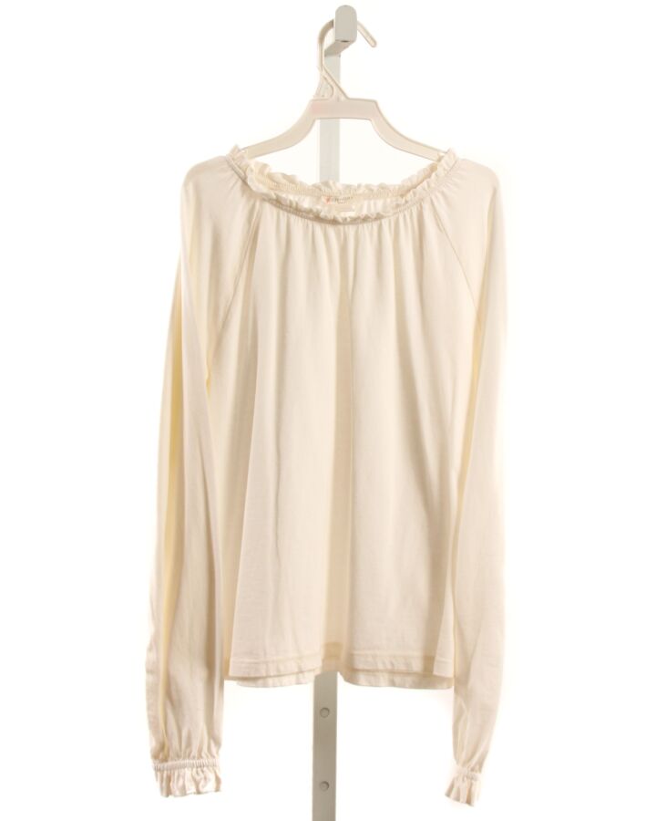 CREWCUTS  CREAM    KNIT LS SHIRT