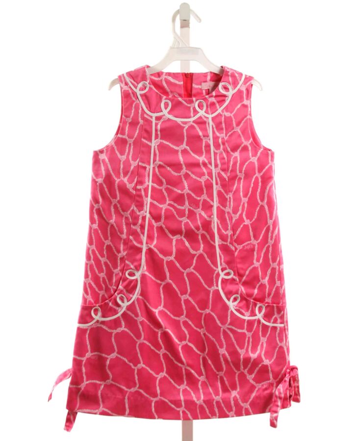 LILLY PULITZER  PINK   PRINTED DESIGN DRESS
