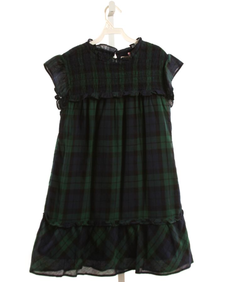 VINEYARD VINES  GREEN  PLAID  DRESS