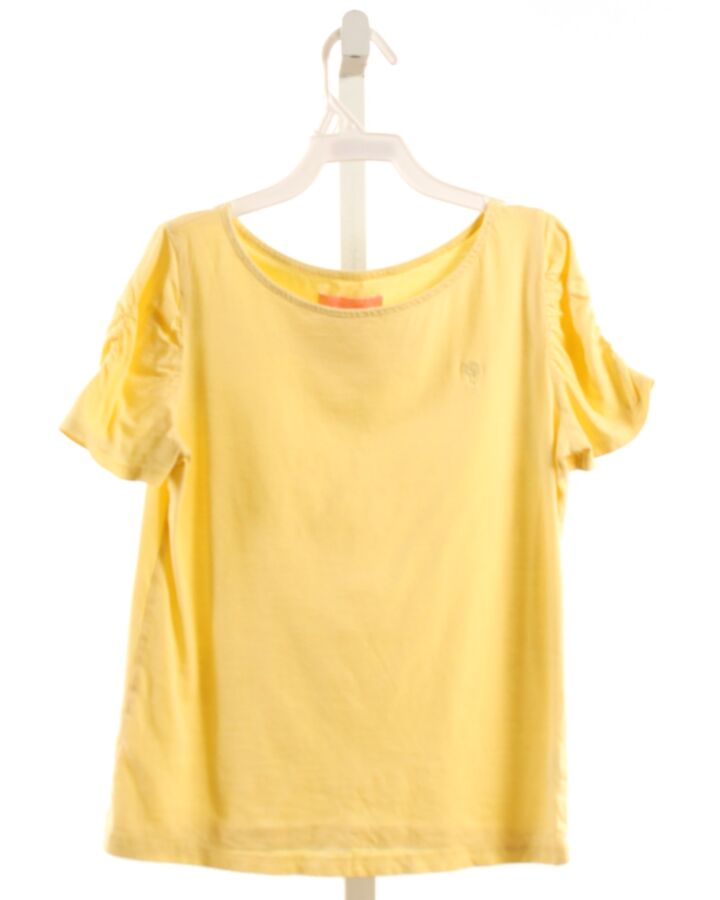 LILLY PULITZER  YELLOW    KNIT SS SHIRT