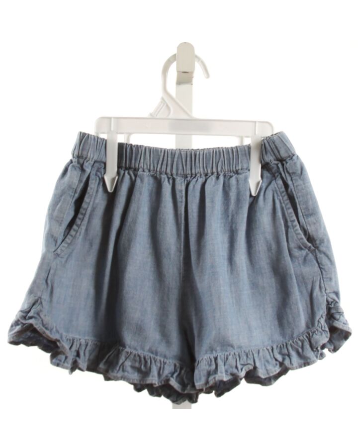 CREWCUTS  CHAMBRAY    SHORTS WITH RUFFLE