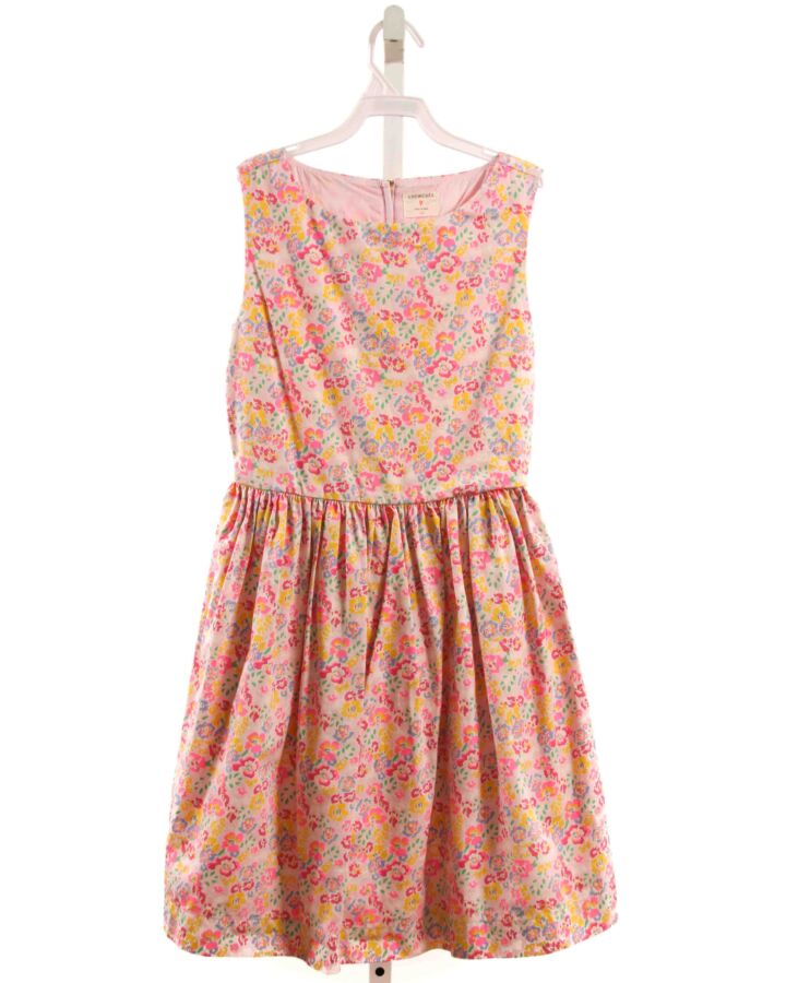 CREWCUTS  HOT PINK  FLORAL  DRESS