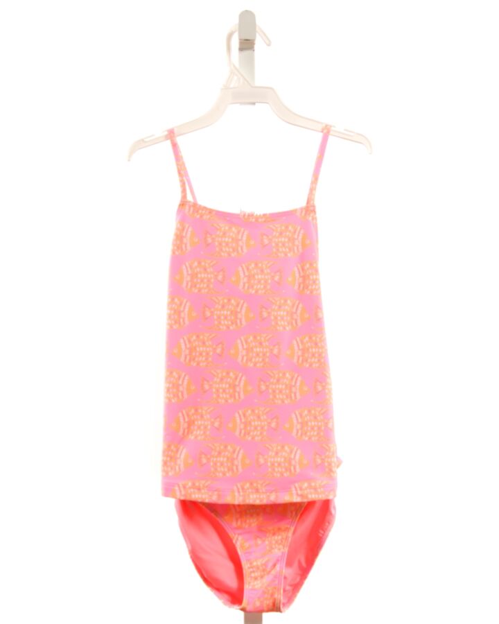 VINEYARD VINES  ORANGE  PRINT  2-PIECE SWIMSUIT