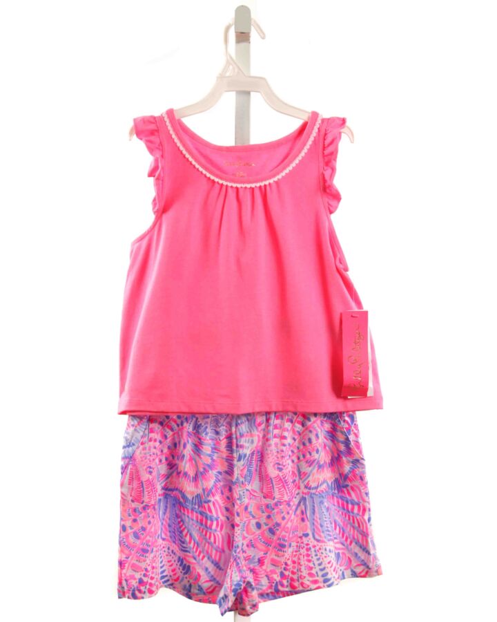 LILLY PULITZER  HOT PINK    2-PIECE OUTFIT