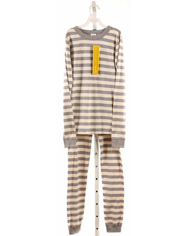 HANNA ANDERSSON  GRAY  STRIPED  LOUNGEWEAR