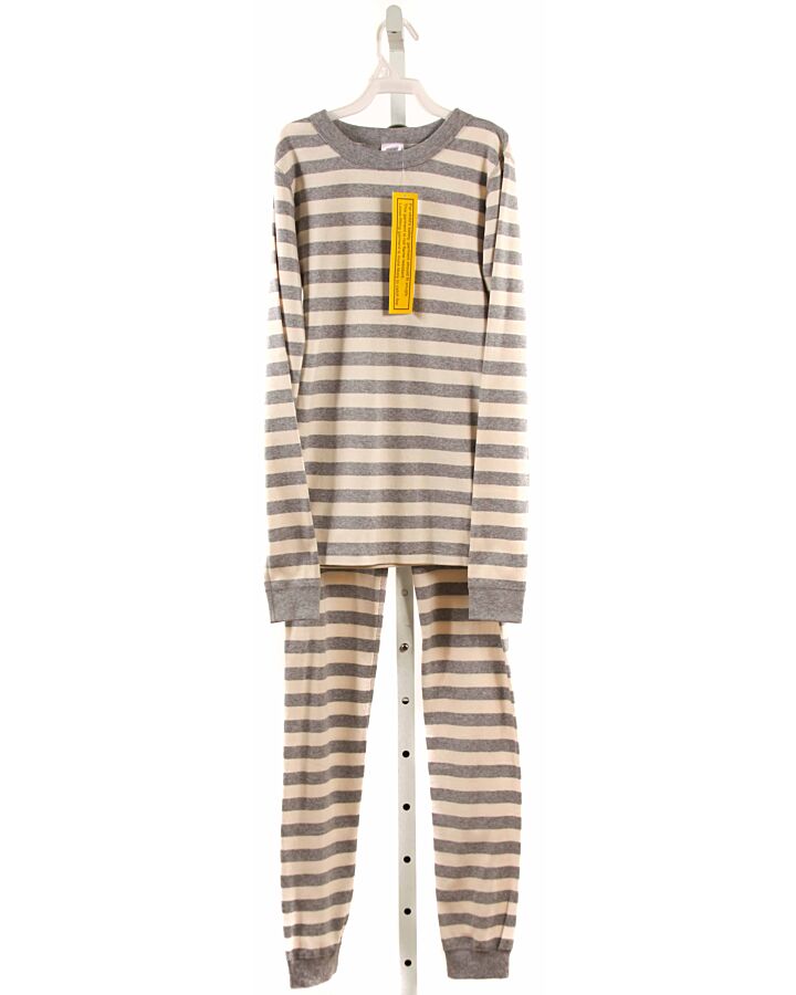 HANNA ANDERSSON  GRAY  STRIPED  LOUNGEWEAR