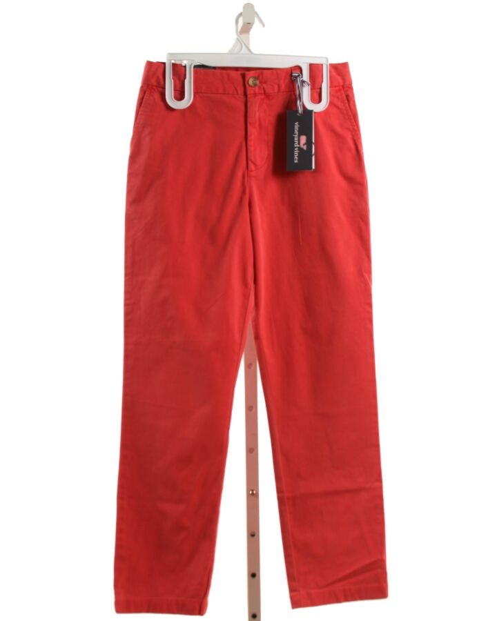 VINEYARD VINES  RED    PANTS