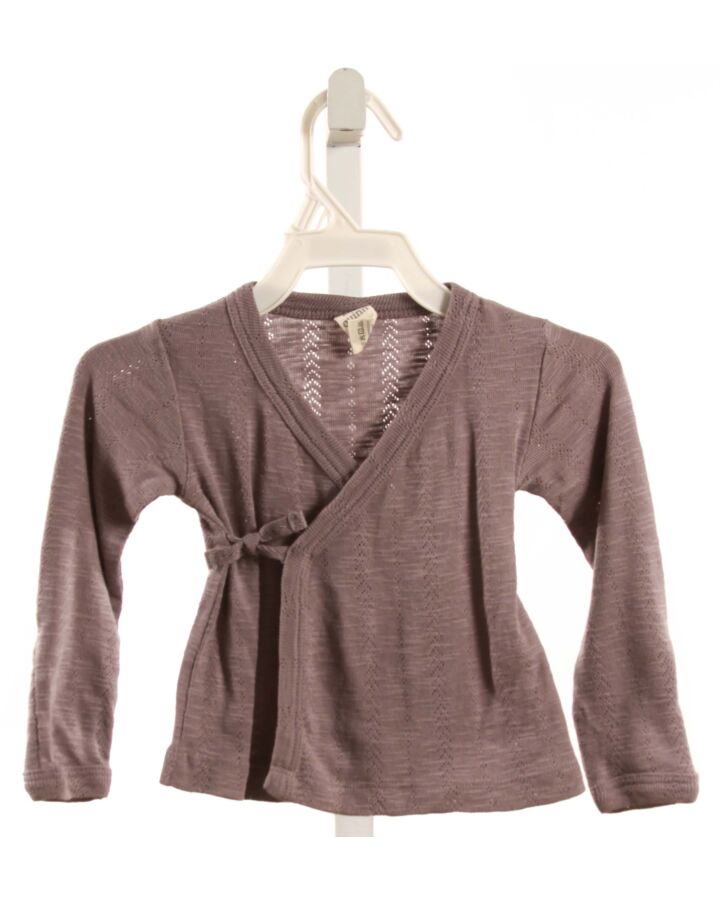 KATE QUINN  GRAY    KNIT LS SHIRT