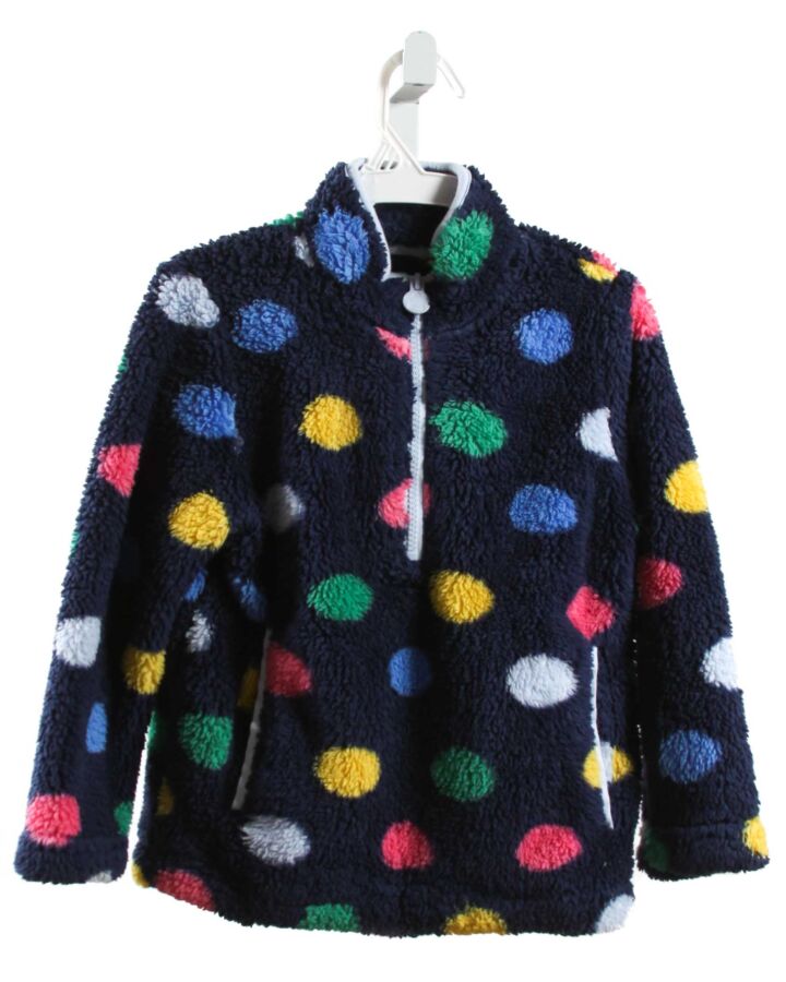 JOULES  NAVY FLEECE POLKA DOT  OUTERWEAR