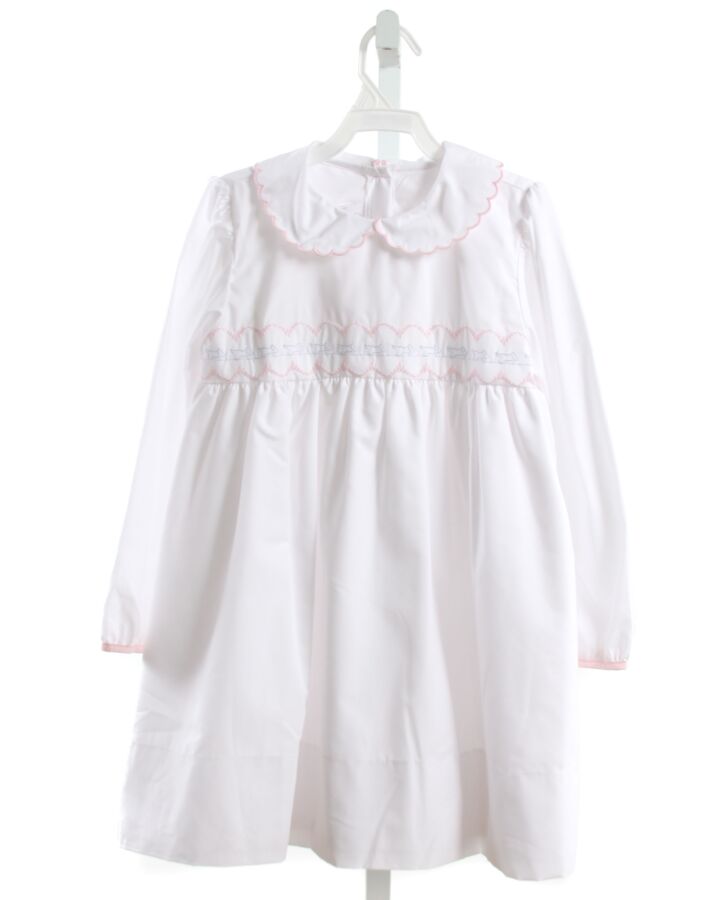 LULLABY SET  WHITE   EMBROIDERED DRESS