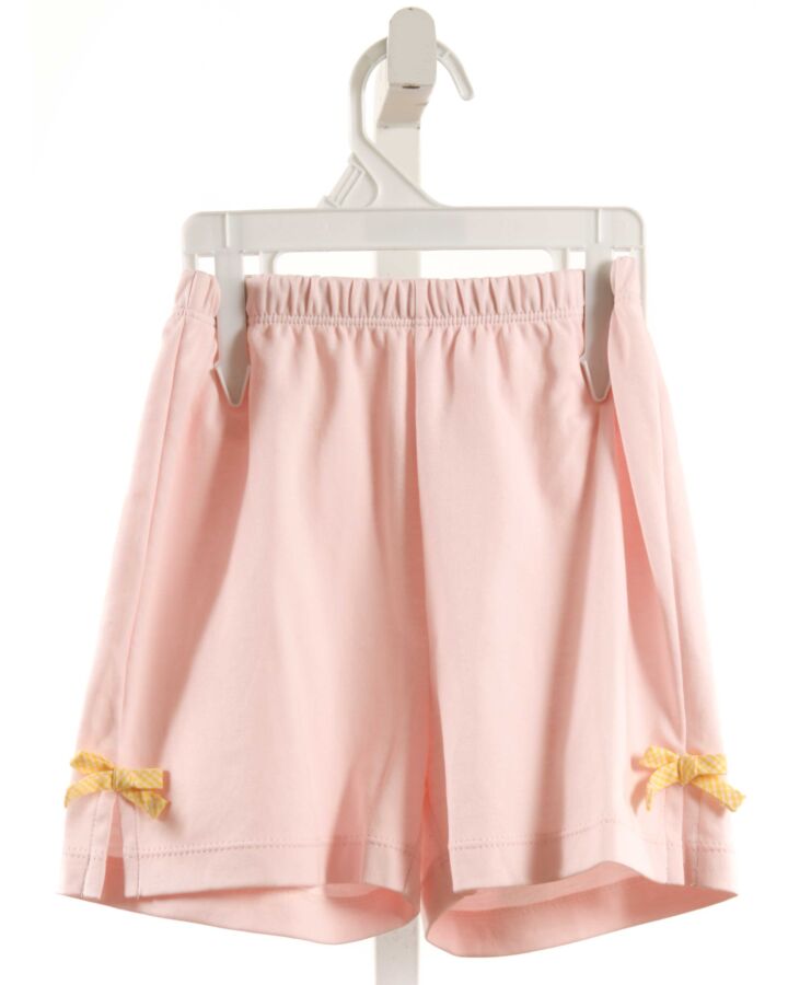 NO TAG  LT PINK    SHORTS WITH BOW