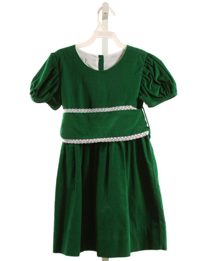 EYELET & IVY  GREEN CORDUROY   DRESS