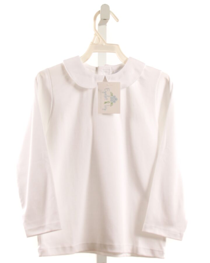 EYELET & IVY  WHITE    KNIT LS SHIRT