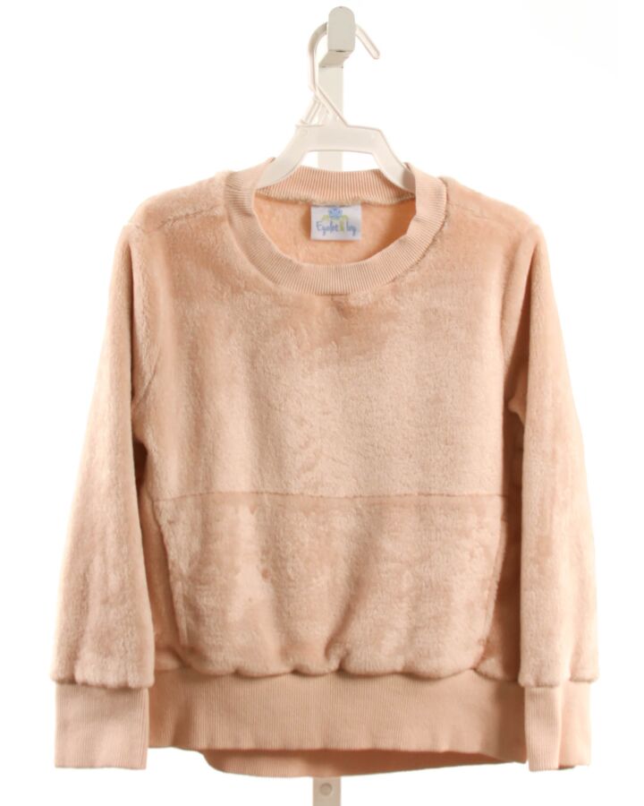 EYELET & IVY  LT PINK FLEECE   PULLOVER