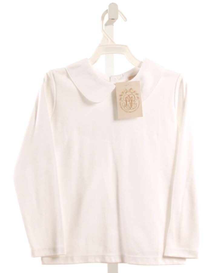 THE BEAUFORT BONNET COMPANY  WHITE    KNIT LS SHIRT
