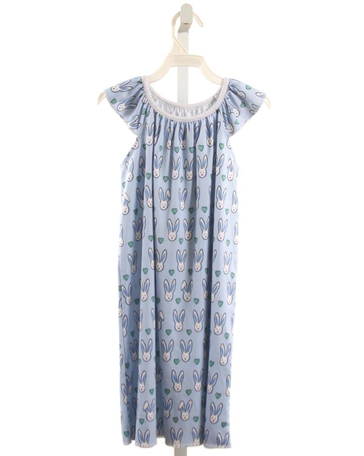 ROBERTA ROLLER RABBIT  BLUE    LOUNGEWEAR