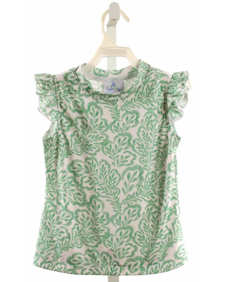 EYELET & IVY  GREEN    RASH GUARD