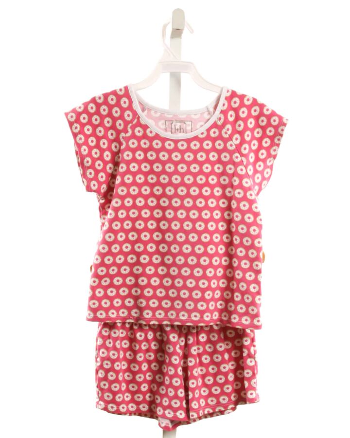 LILA + HAYES  HOT PINK  PRINT  LOUNGEWEAR