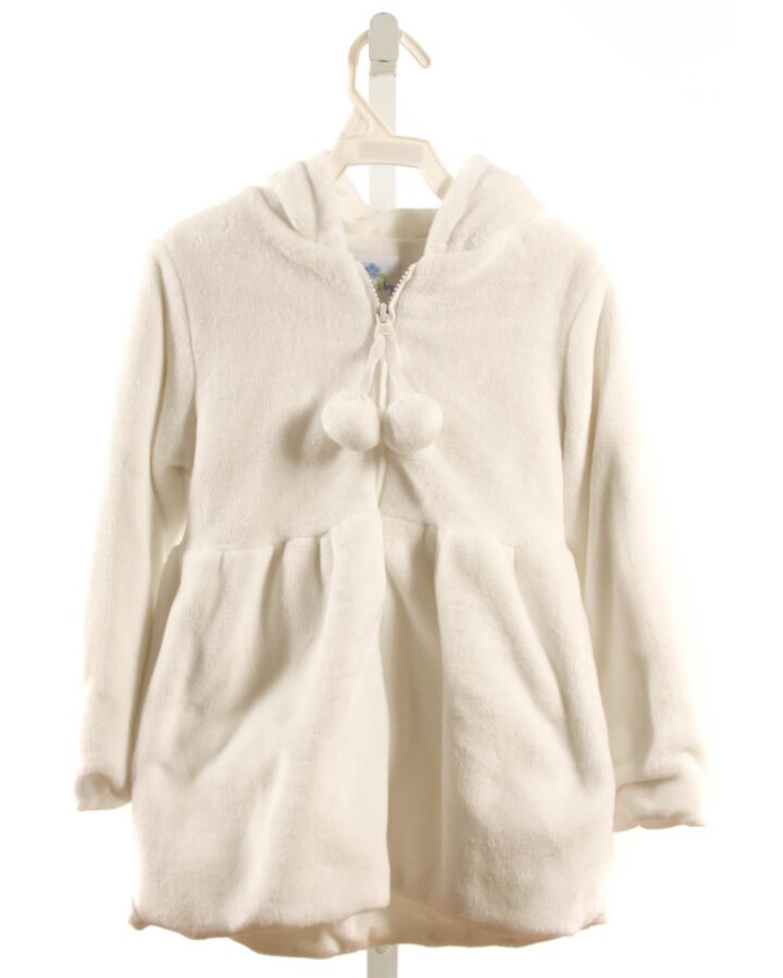 EYELET & IVY  WHITE FLEECE   OUTERWEAR