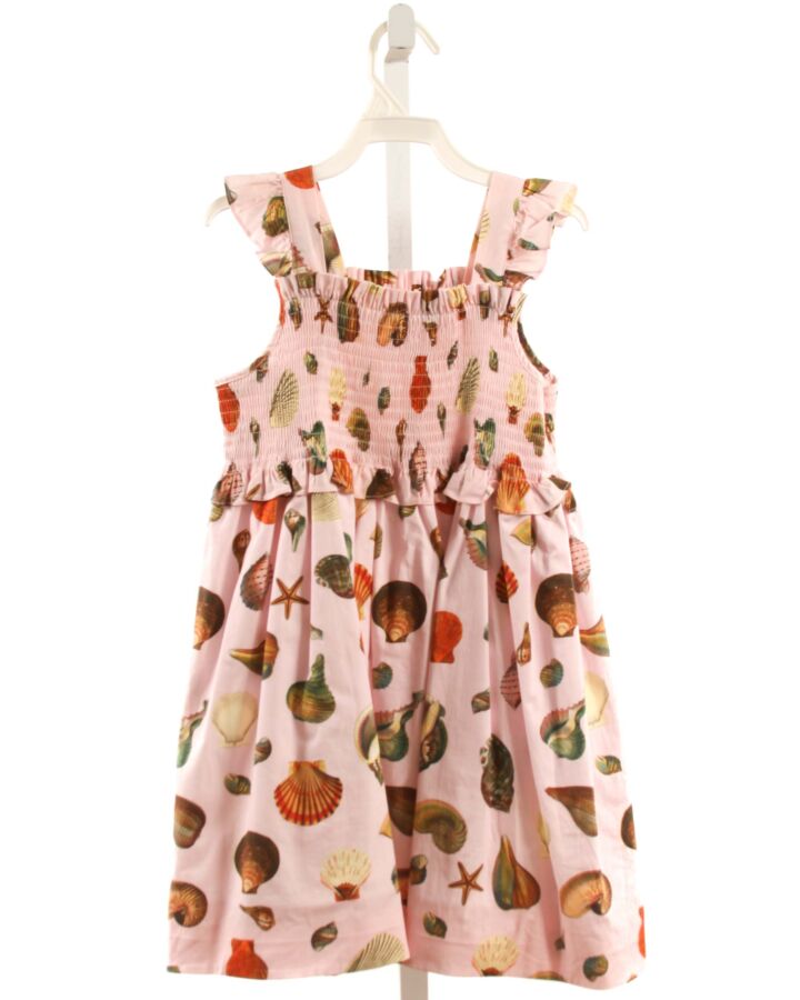 EDGEHILL COLLECTION  PINK   SMOCKED DRESS