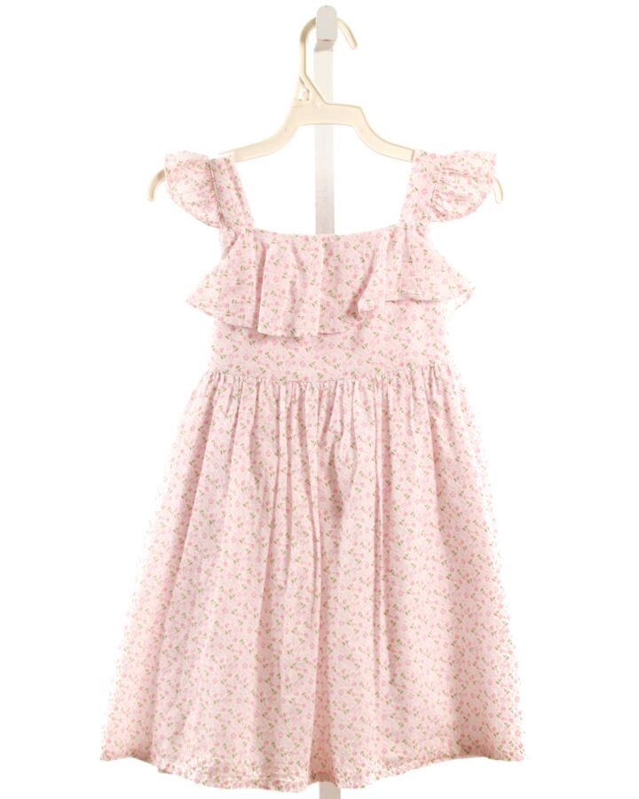 EDGEHILL COLLECTION  LT PINK  FLORAL  DRESS