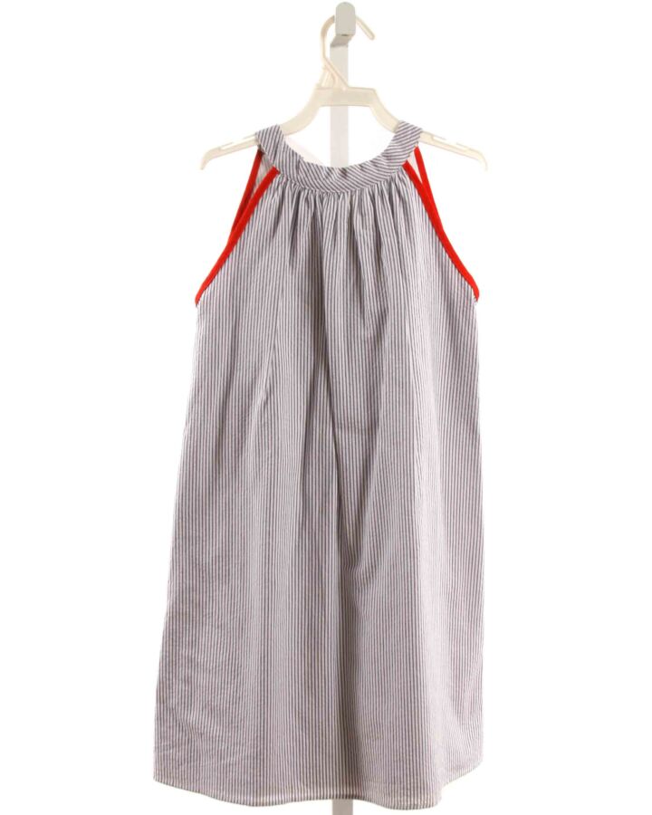 THE OAKS APPAREL   NAVY  STRIPED  DRESS