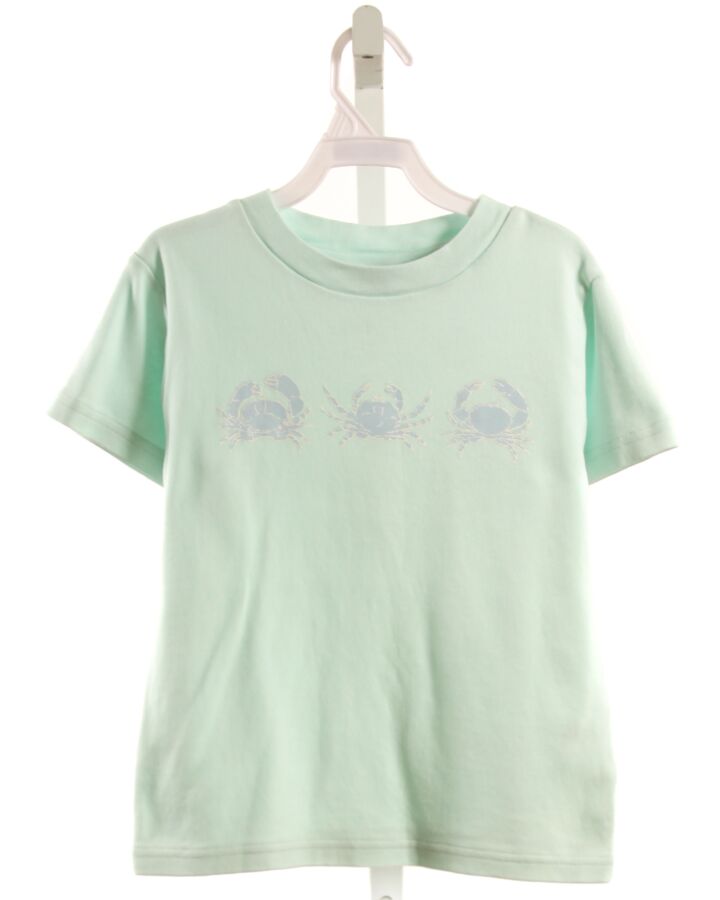 EYELET & IVY  AQUA   PRINTED DESIGN T-SHIRT