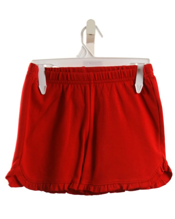 LITTLE ENGLISH  RED    SHORTS WITH RUFFLE