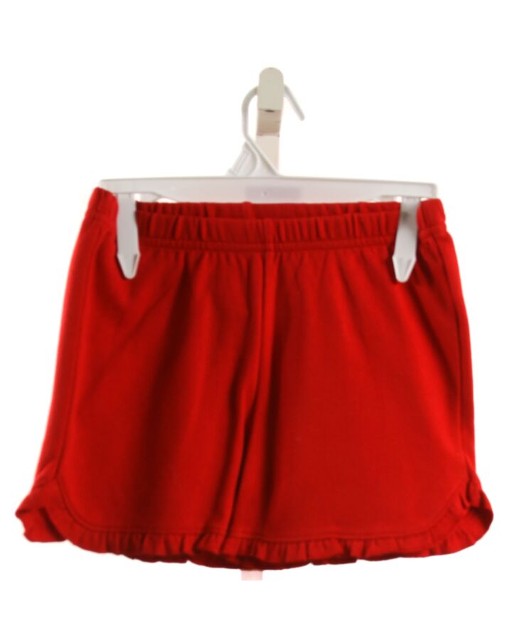 LITTLE ENGLISH  RED    SHORTS WITH RUFFLE