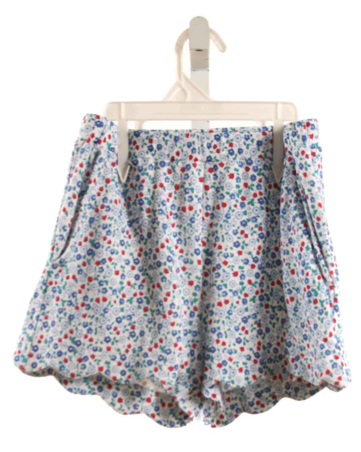 EYELET & IVY  BLUE  FLORAL  SHORTS