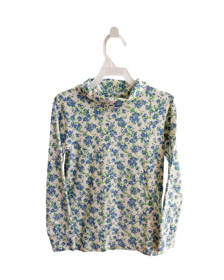 EYELET & IVY  BLUE  FLORAL  KNIT LS SHIRT