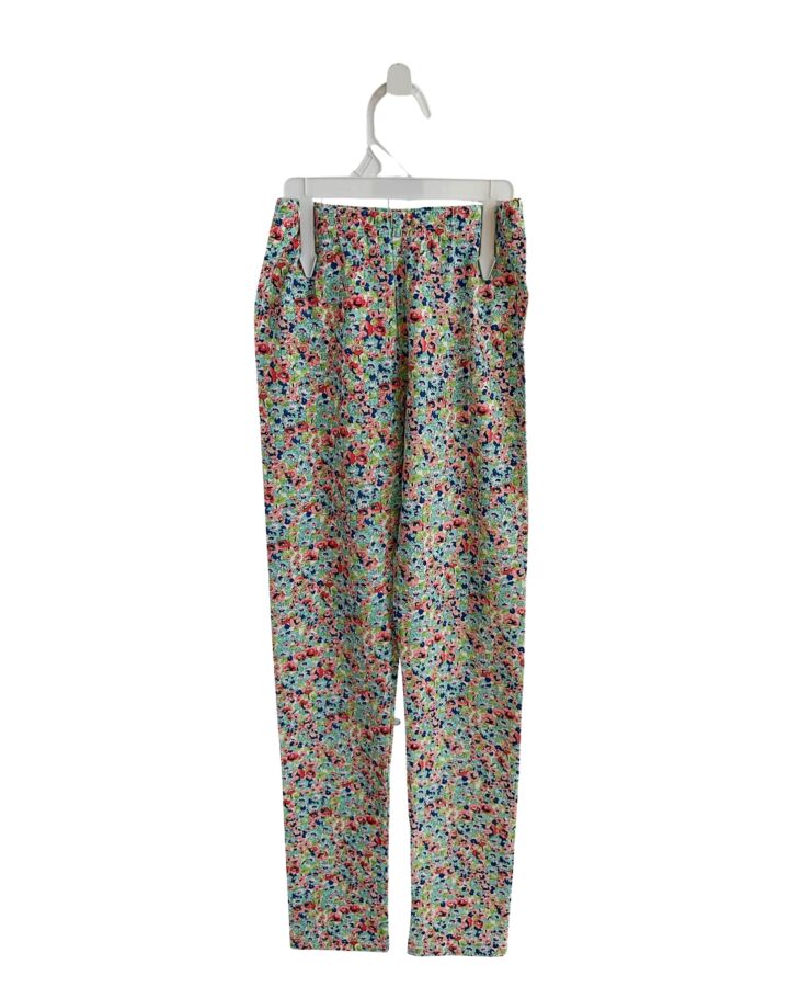 EYELET & IVY  AQUA  FLORAL  LEGGINGS