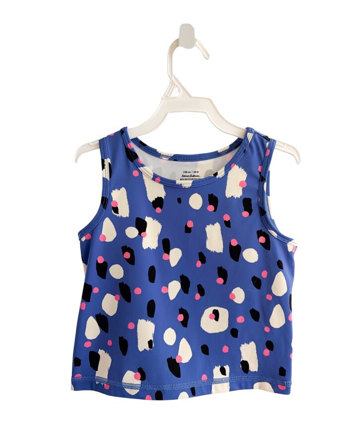 HANNA ANDERSSON  BLUE   PRINTED DESIGN KNIT TANK