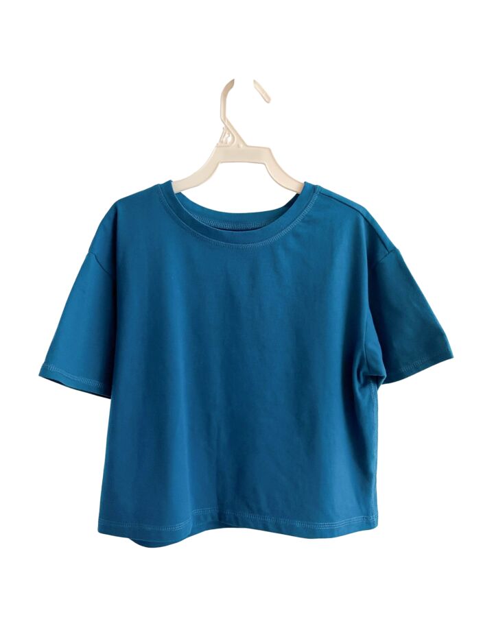 HANNA ANDERSSON  BLUE    KNIT SS SHIRT