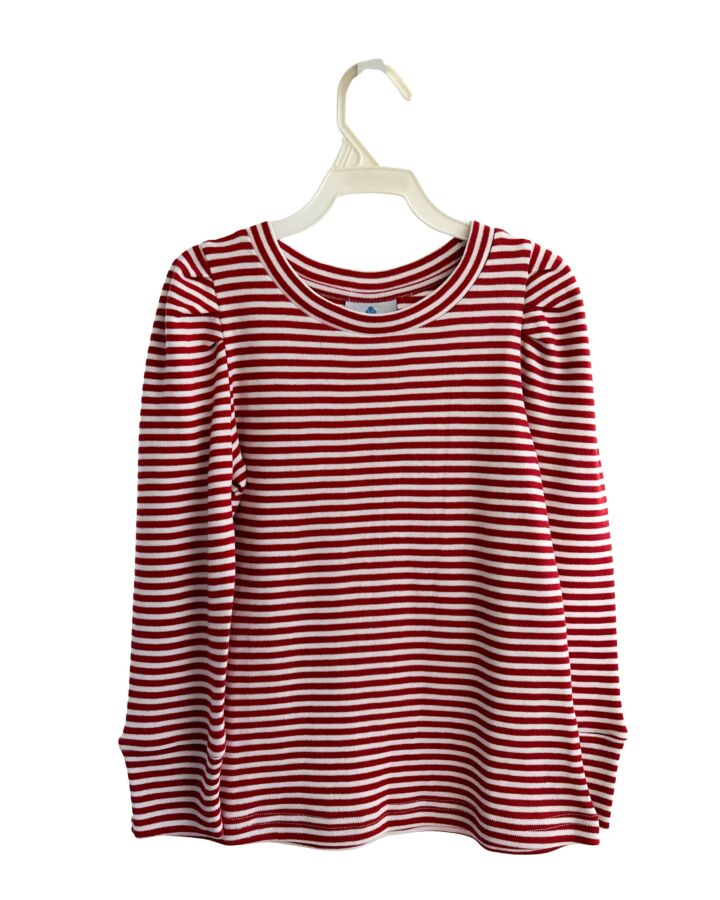 EYELET & IVY  RED  STRIPED  KNIT LS SHIRT