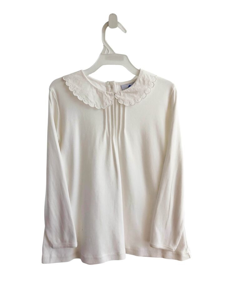 EYELET & IVY  WHITE    KNIT LS SHIRT