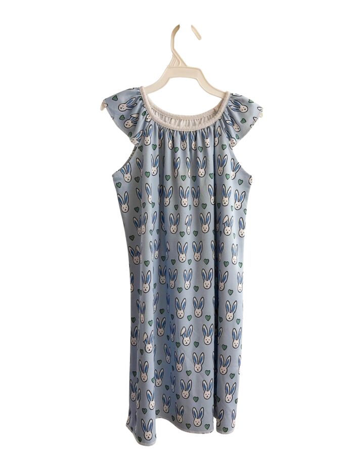 ROBERTA ROLLER RABBIT  BLUE    LOUNGEWEAR WITH PICOT STITCHING