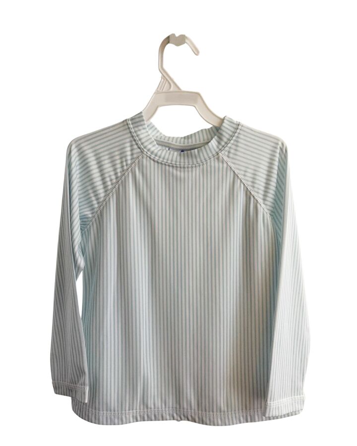 EYELET & IVY  BLUE  STRIPED  RASH GUARD