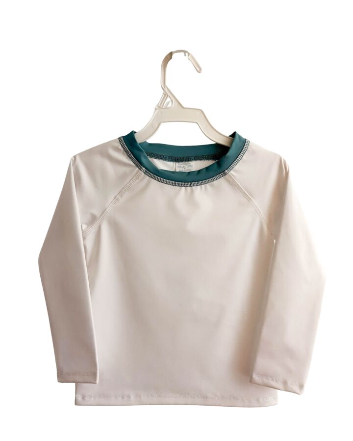 EDGEHILL COLLECTION  WHITE    RASH GUARD