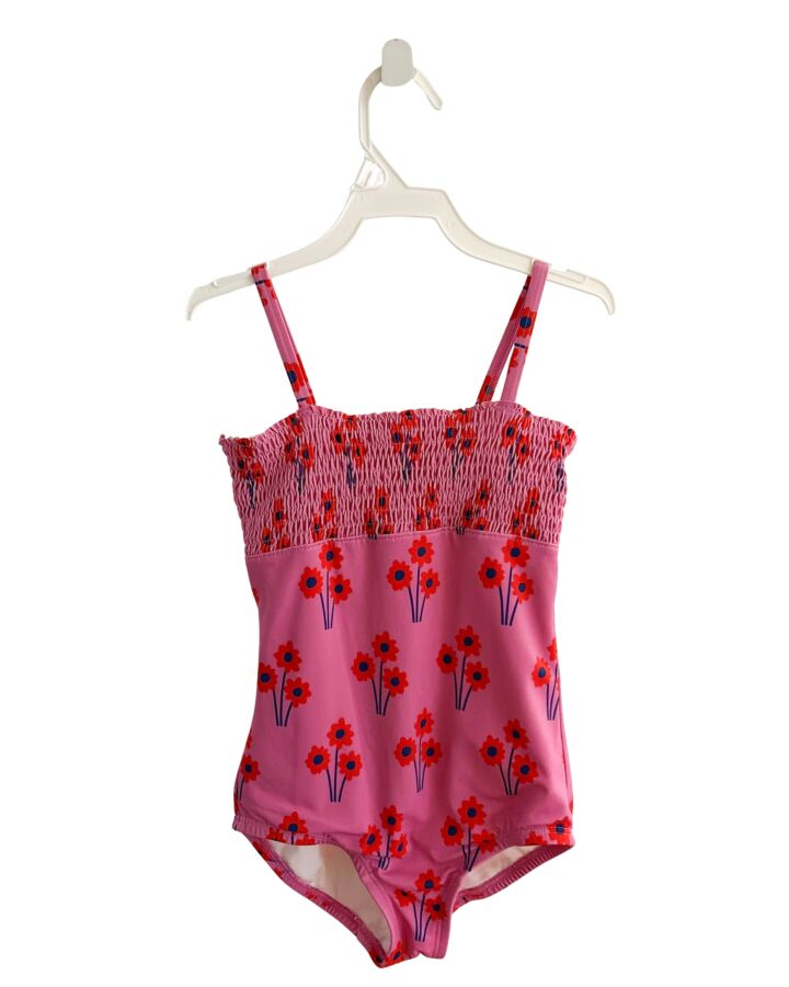 HANNA ANDERSSON  HOT PINK  FLORAL  1-PIECE SWIMSUIT