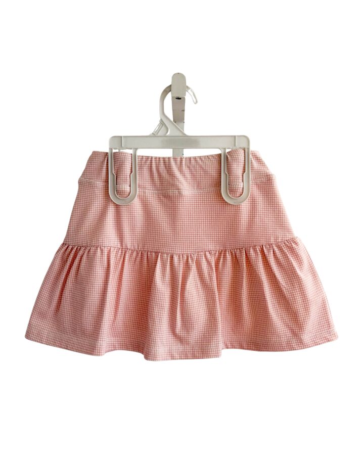 EYELET & IVY  PINK  GINGHAM  SKORT
