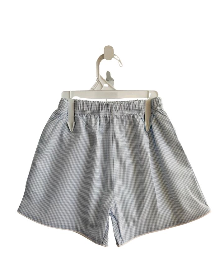 CECIL & LOU  BLUE  GINGHAM  SHORTS