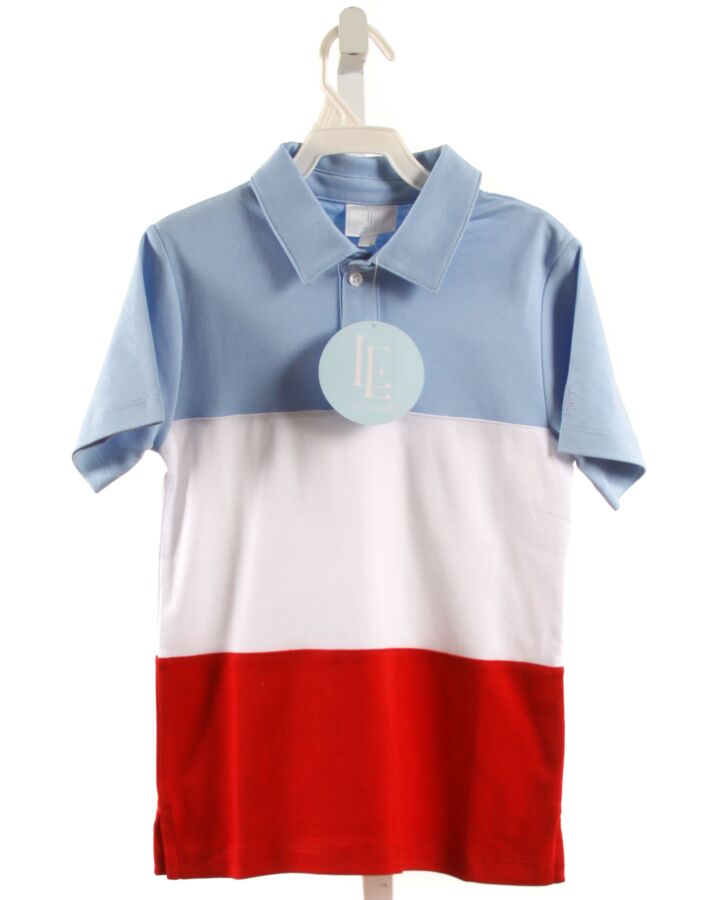 LITTLE ENGLISH  BLUE    KNIT SS SHIRT