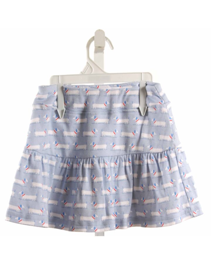 EYELET & IVY  BLUE KNIT   SKORT