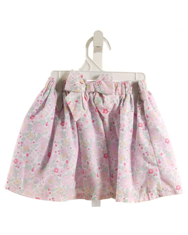 CECIL & LOU  PINK  FLORAL  SKIRT