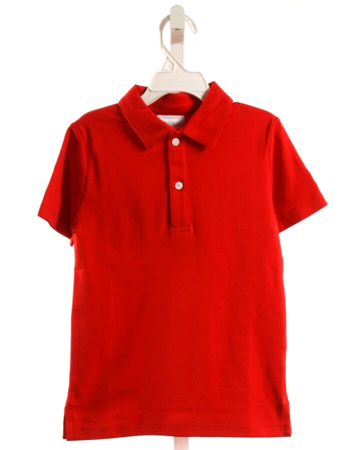 LITTLE ENGLISH  RED    KNIT SS SHIRT