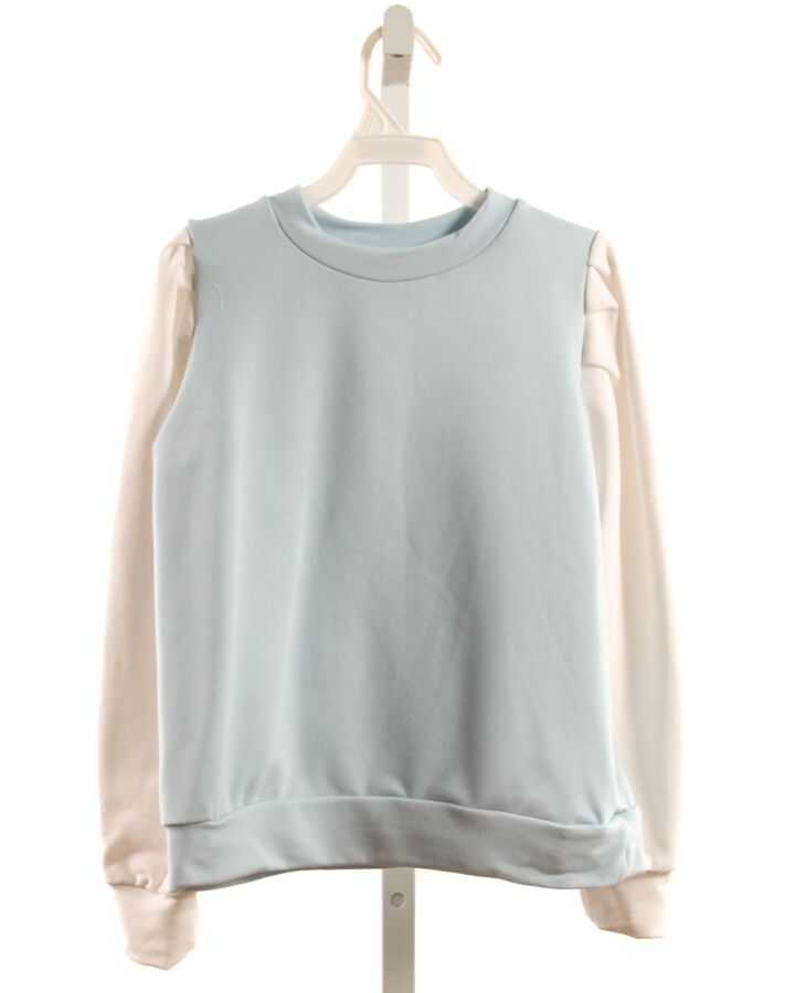 EYELET & IVY  LT BLUE    PULLOVER